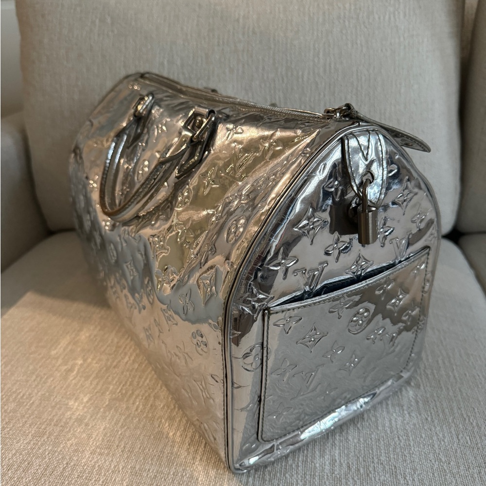Silver Designer Women's Bag